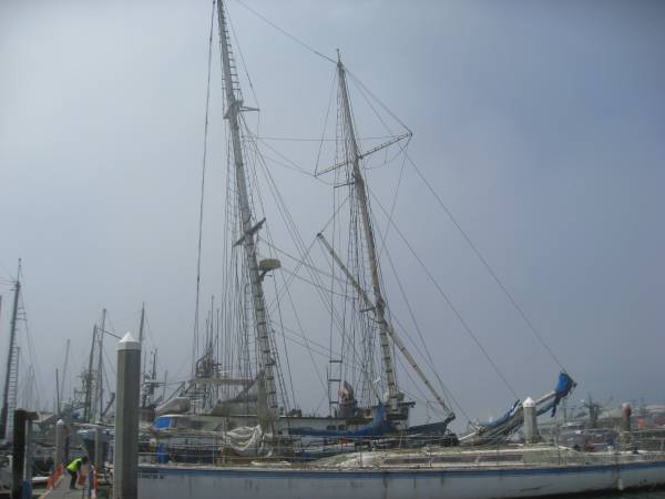 Brigantine Schooner mast profile