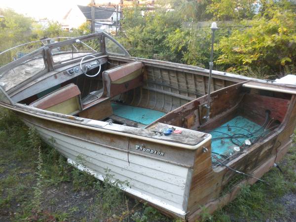 Thompson boat needs a lot of work